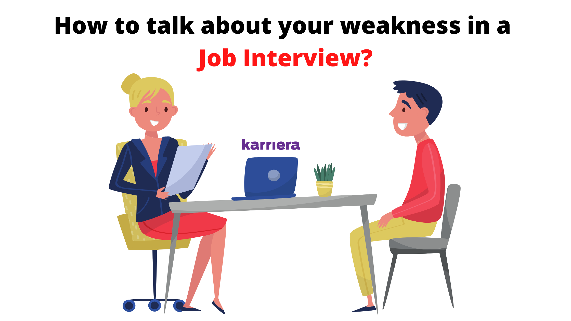 How to talk about your weakness in a Job Interview?